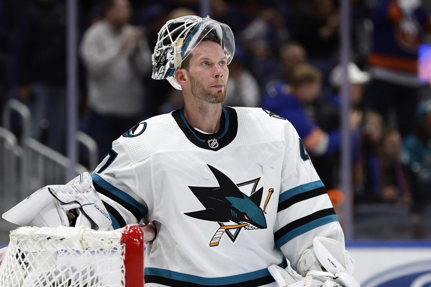 San jose top sharks goalie jersey